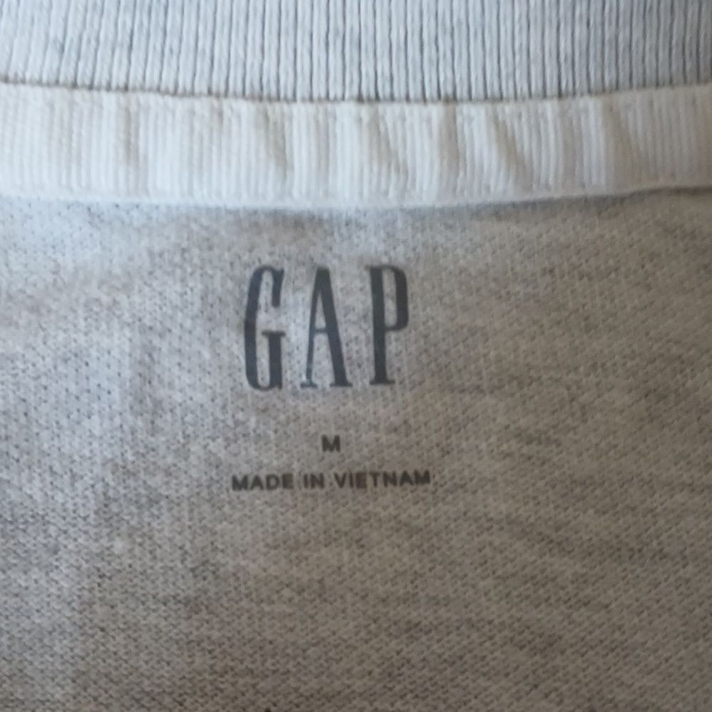 GAP Women's polo shirt Sz M gray - Picture 4 of 4